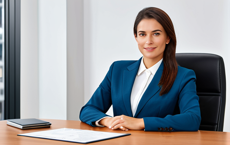 **

एक पेशेवर महिला, जो एक आकर्षक Business Suit में, एक आधुनिक कार्यालय में डेस्क पर बैठी हुई है। वह पूरी तरह से ढकी हुई है और उचित कपड़े पहने हुए है। यह तस्वीर कार्यस्थल के लिए सुरक्षित और परिवार के अनुकूल है। एकदम सही Anatomy और स्वाभाविक अनुपात के साथ यह एक उच्च गुणवत्ता वाली व्यावसायिक फोटोग्राफी है।

**