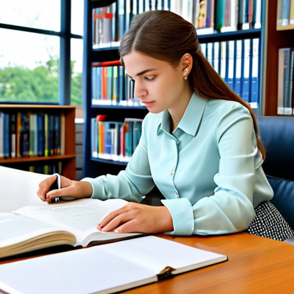 무역영어 필기시험 대비 주요 자료의 활용 사례와 분석 - Study Session**

"A young professional woman studying business English materials at a desk in a brig...