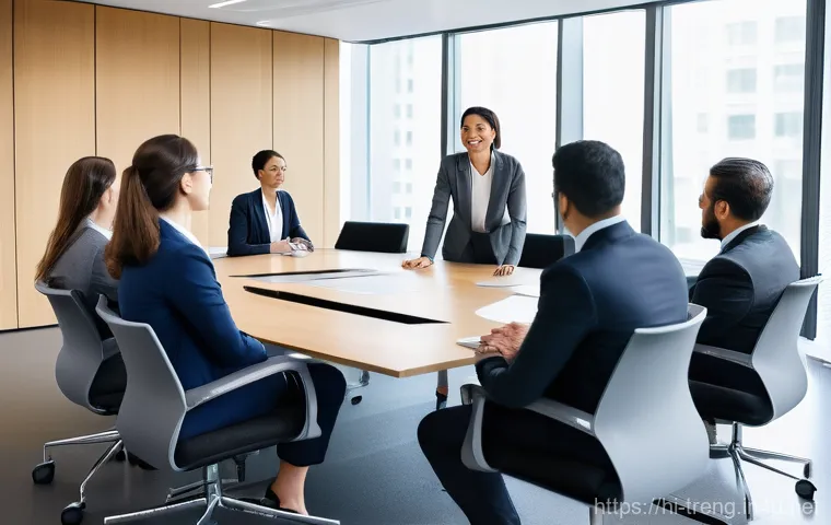 무역영어 실기시험 준비법 - **Mastery of Written Business Communication**
    "A focused professional (male, early 30s, East Asi...