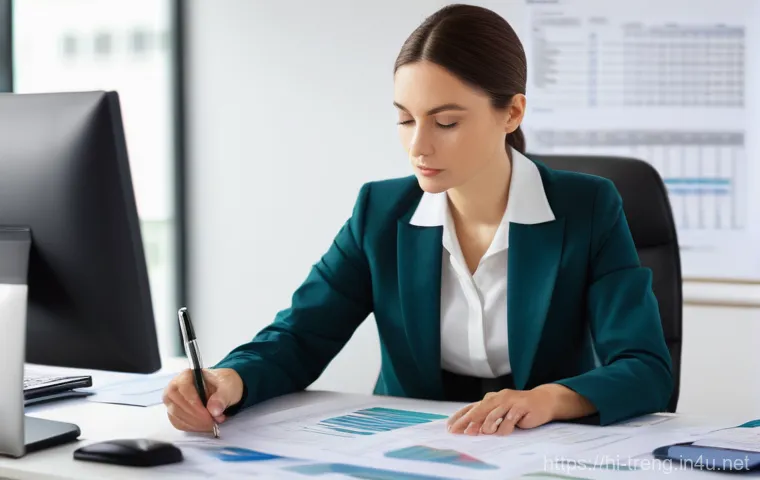 무역영어 필기시험 성공을 위한 연습 문제 - **Prompt 2: Diverse Team Collaborating on an International Business Strategy**
    A group of four d...