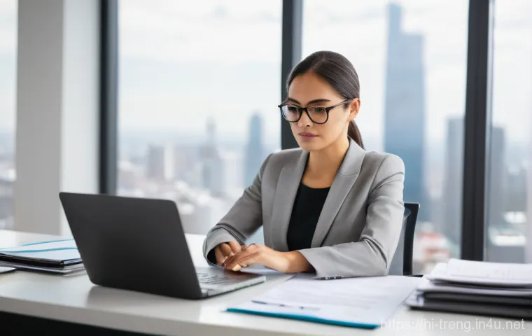 무역영어 시험 대비로 향상된 업무 스킬 - **Prompt 1: Global Business Communication & Collaboration**
    *   **Description:** A vibrant, well...