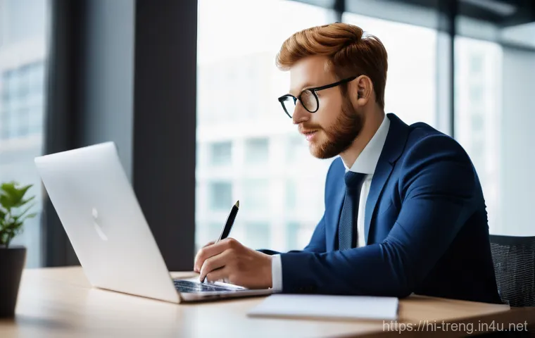 무역영어 학습을 통한 커리어 업그레이드 - **Prompt 1: Global Business Confidence and Networking**
    "A diverse group of five successful busi...