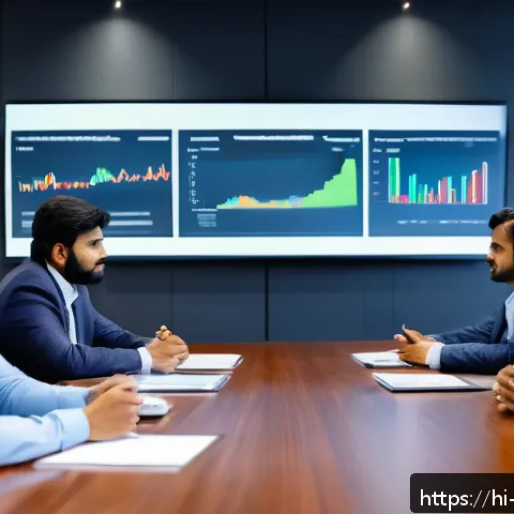 무역영어 학습법을 개선하는 팁 - A professional business meeting scene featuring diverse Indian professionals speaking Hindi with Eng...